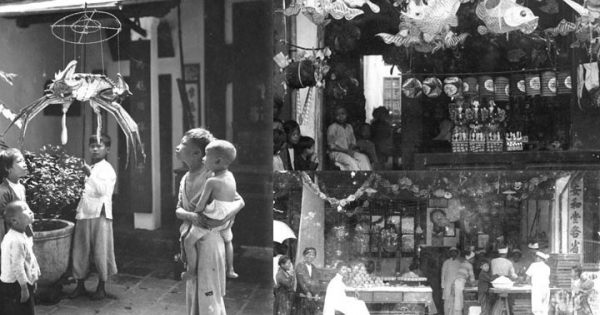Tết Trung thu Hà Nội qua ảnh xưa